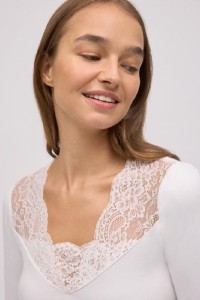 70033 YSABEL MORA CAMISETA TERMICA MUJER ENCAJE