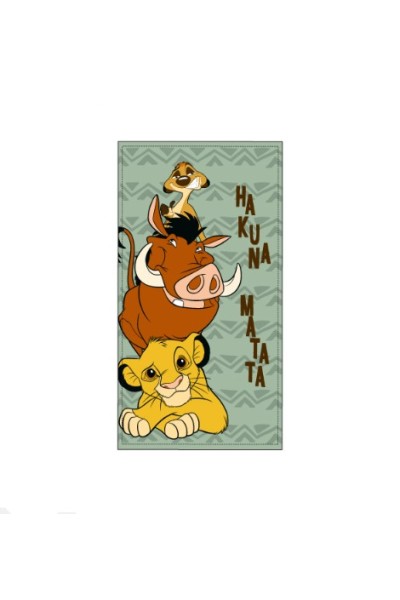 YE83033.E00 DISNEY TOALLA PLAYA MICROFIBRA REY LEON