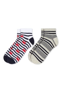 0213502 SOXLAND PACK-2 CALCETIN TOBILLERO HOMBRE FANTASIA