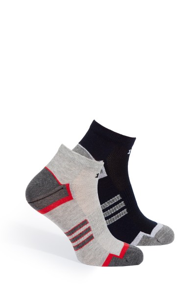 0213650 SOXLAND PACK-2 CALCETIN HOMBRE TOBILLERO RUNNING