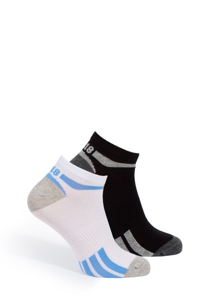 0213651 SOXLAND PACK-2 CALCETIN TOBILLERO MUJER RUNNING