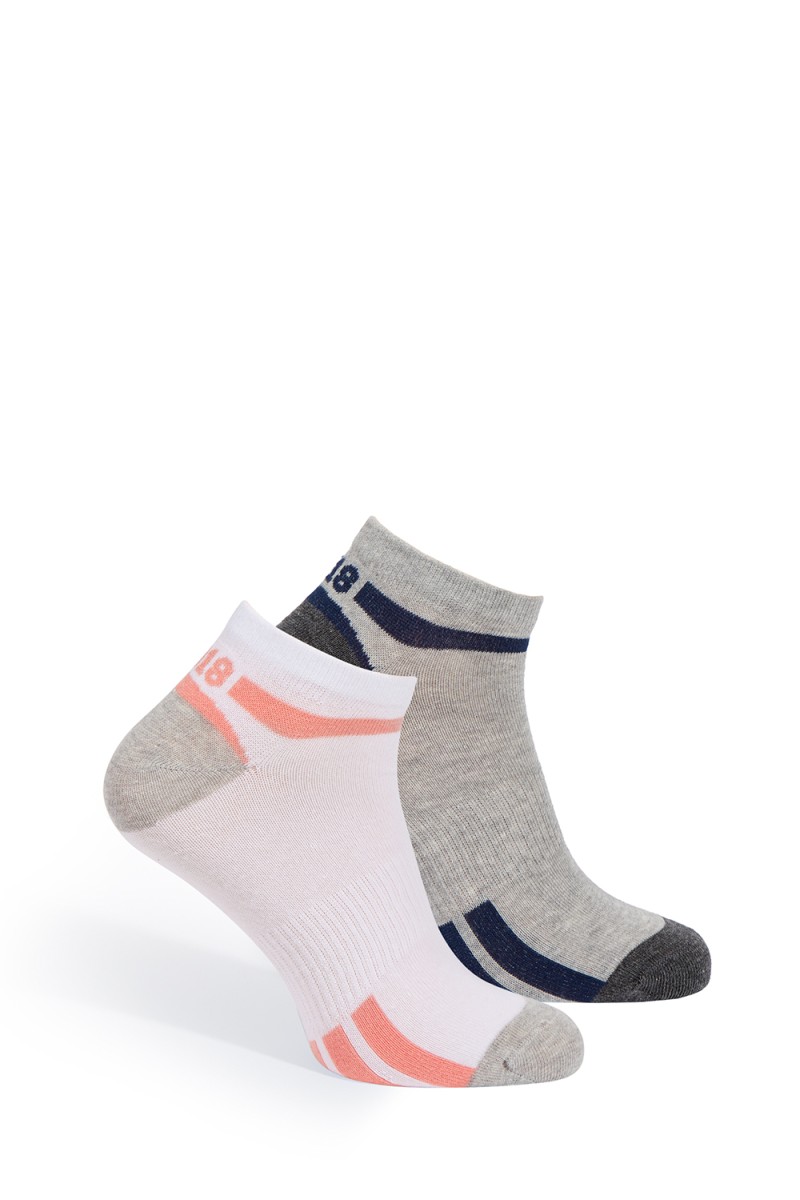 0213651 SOXLAND PACK-2 CALCETIN TOBILLERO MUJER RUNNING