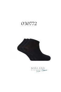 030772 SOXLAND PACK-3 CALCETIN INVISIBLE HOMBRE LISO