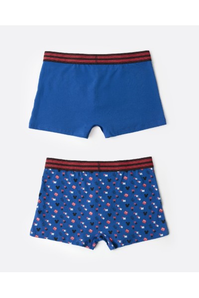 48637P MICKEY PACK-2 BOXER HOMBRE