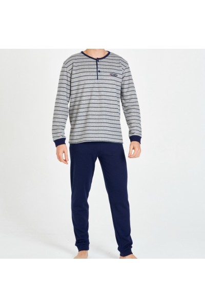 7507 RUIPEREZ M-3XL PIJAMA HOMBRE RAYAS