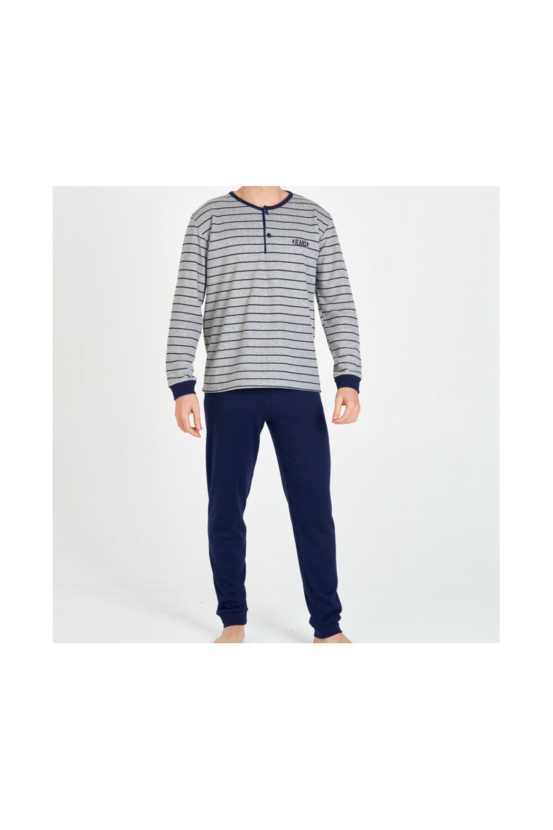 7507 RUIPEREZ M-3XL PIJAMA HOMBRE RAYAS