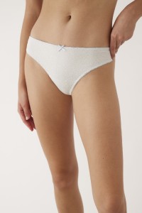 PB1014 PROMISE PACK-3 TANGA ALGODON ESTAMPADO