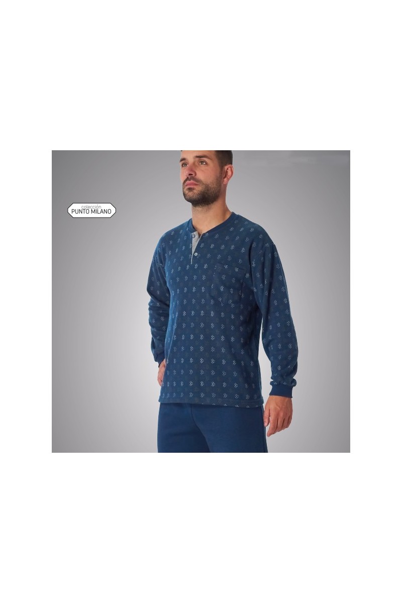 70019 DORMEN M-3XL PIJAMA HOMBRE ESTAMPADO 70019 DORMEN M-3XL PIJAMA HOMBRE ESTAMPADO
