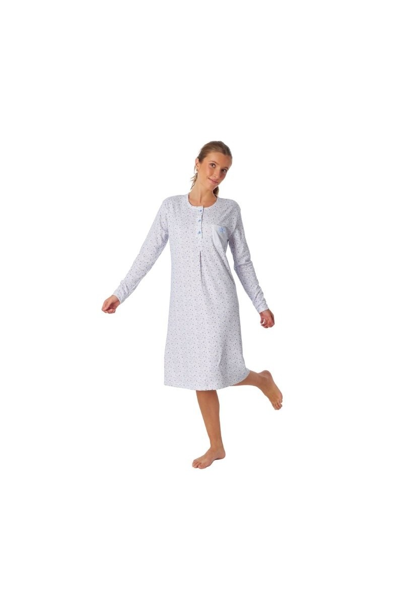 70075 LENISS CAMISON MUJER FLORECITAS