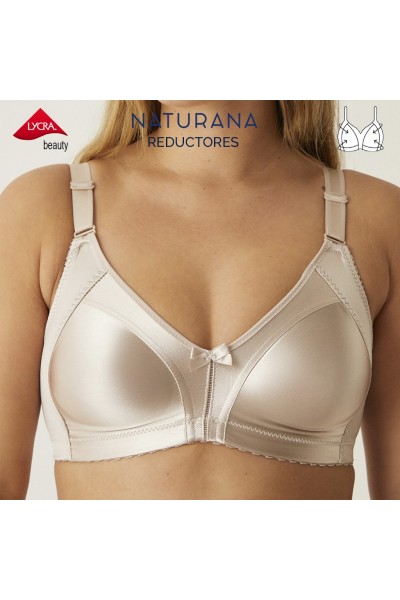35396 B NATURANA SUJETADOR REDUCTOR CLASICO SIN AROS BRILLO