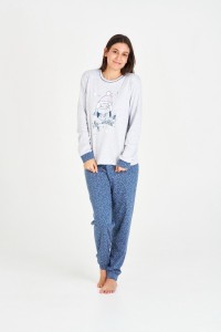 7553 RUIPEREZ PIJAMA MUJER MUÑECO NIEVE