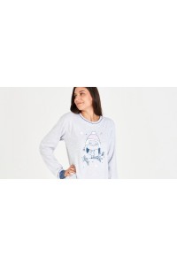 7553 RUIPEREZ PIJAMA MUJER MUÑECO NIEVE
