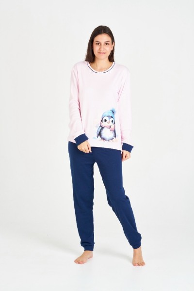 7545 RUIPEREZ PIJAMA MUJER PINGÜINO