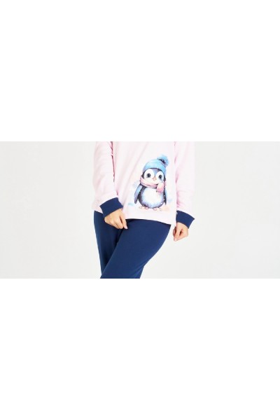 7545 RUIPEREZ PIJAMA MUJER PINGÜINO