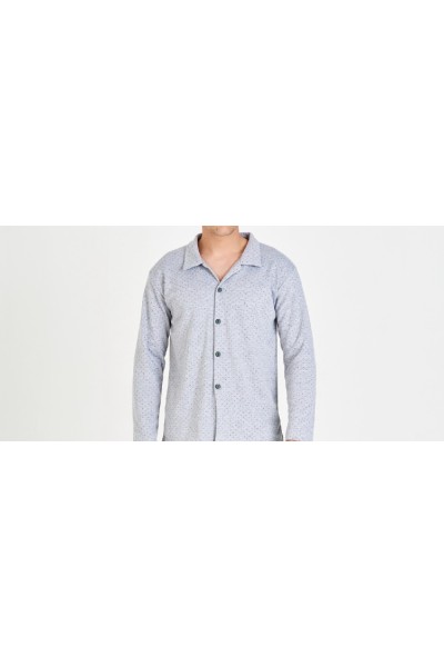 7526 RUIPEREZ 4XL PIJAMA HOMBRE ABIERTO ROMBITOS