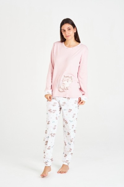 7549 RUIPEREZ PIJAMA MUJER ARDILLA