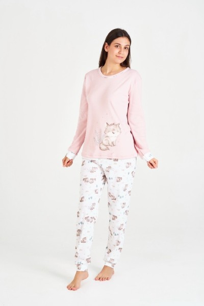 7549 RUIPEREZ PIJAMA MUJER ARDILLA