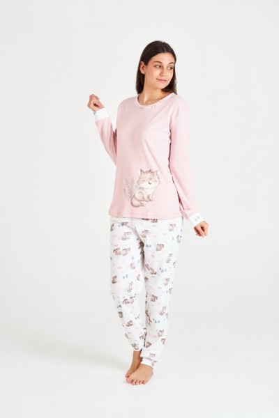 7549 RUIPEREZ PIJAMA MUJER ARDILLA