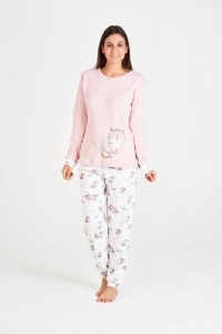 7549 RUIPEREZ PIJAMA MUJER ARDILLA