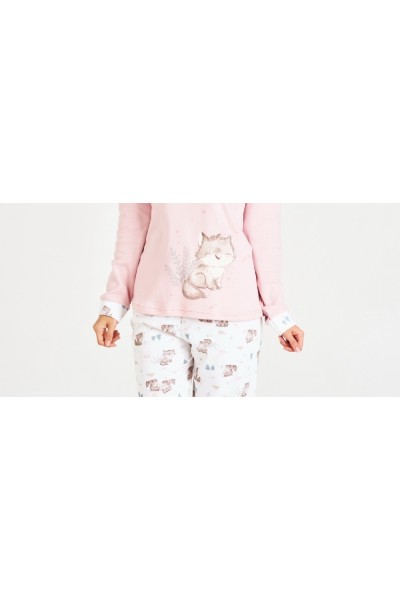 7549 RUIPEREZ PIJAMA MUJER ARDILLA