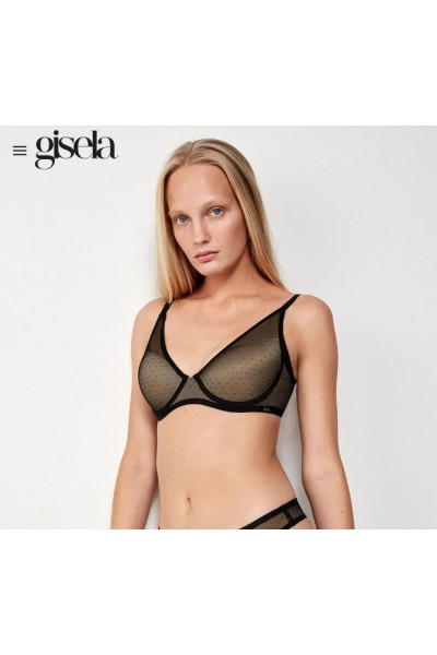 1 10051T C GISELA SUJETADOR BRALETTE PLUMETTI