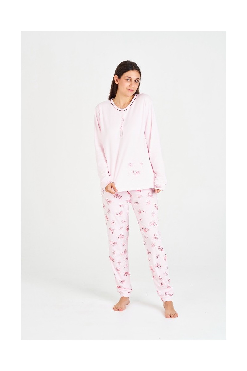 7538 RUIPEREZ 4XL PIJAMA MUJER FLORAL BOLSILLO 7538 RUIPEREZ 4XL PIJAMA MUJER FLORAL BOLSILLO