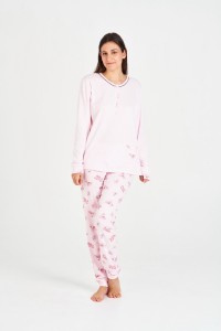 7538 RUIPEREZ 4XL PIJAMA MUJER FLORAL BOLSILLO