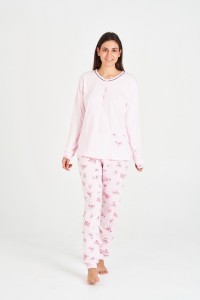 7538 RUIPEREZ 4XL PIJAMA MUJER FLORAL BOLSILLO
