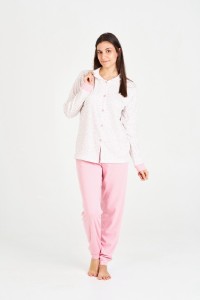 7555 RUIPEREZ 4XL PIJAMA MUJER ABIERTO ESTAMPADO