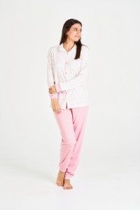 7555 RUIPEREZ 4XL PIJAMA MUJER ABIERTO ESTAMPADO
