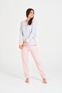 7533 RUIPEREZ M-3XL PIJAMA MUJER VIGORE FLORECITAS