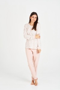 7532 RUIPEREZ 4XL PIJAMA MUJER FLORECITAS