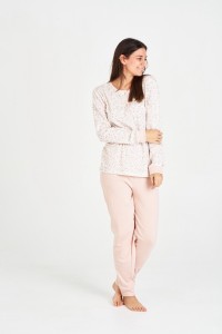 7532 RUIPEREZ 4XL PIJAMA MUJER FLORECITAS