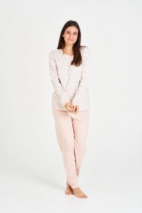 7532 RUIPEREZ 4XL PIJAMA MUJER FLORECITAS