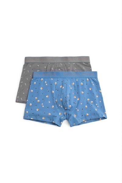 20418 YSABEL MORA PACK-2 BOXER ALGODON FANTASIA