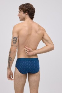 20421 YSABEL MORA PACK-2 SLIP HOMBRE ALGODON FANTASIA