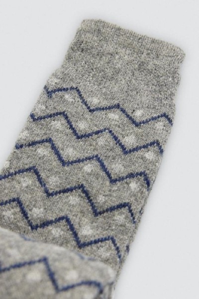 22956 YSABEL MORA CALCETIN HOMBRE ANGORA FANTASÍA