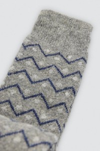 22956 YSABEL MORA CALCETIN HOMBRE ANGORA FANTASÍA
