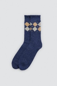 22956 YSABEL MORA CALCETIN HOMBRE ANGORA FANTASÍA