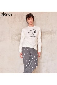 2 20335S GISELA PIJAMA HOMBRE SNOOPY