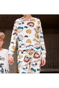 2 20340S GISELA PIJAMA MUJER SNOOPY