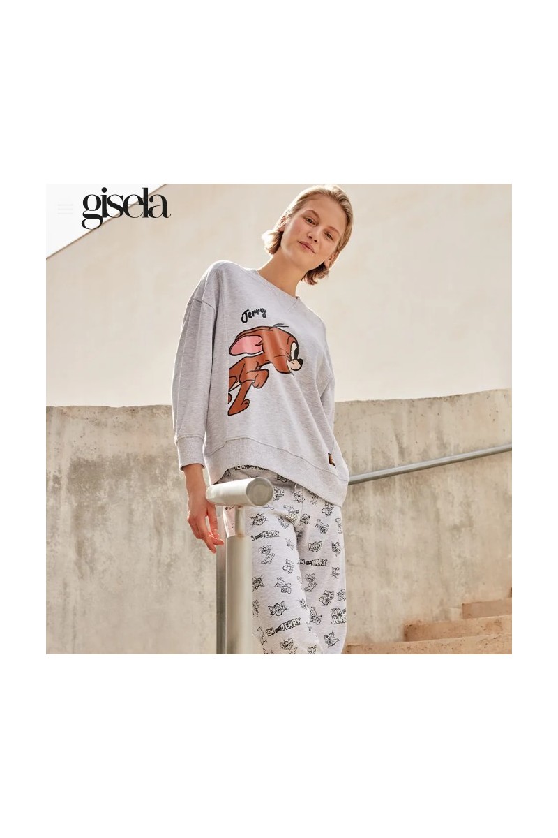 2 20348S GISELA PIJAMA MUJER TOM  JERRY