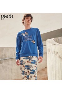 2 20351S GISELA PIJAMA HOMBRE TOM  JERRY