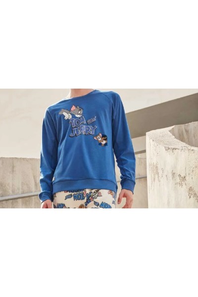 2 20351S GISELA PIJAMA HOMBRE TOM  JERRY