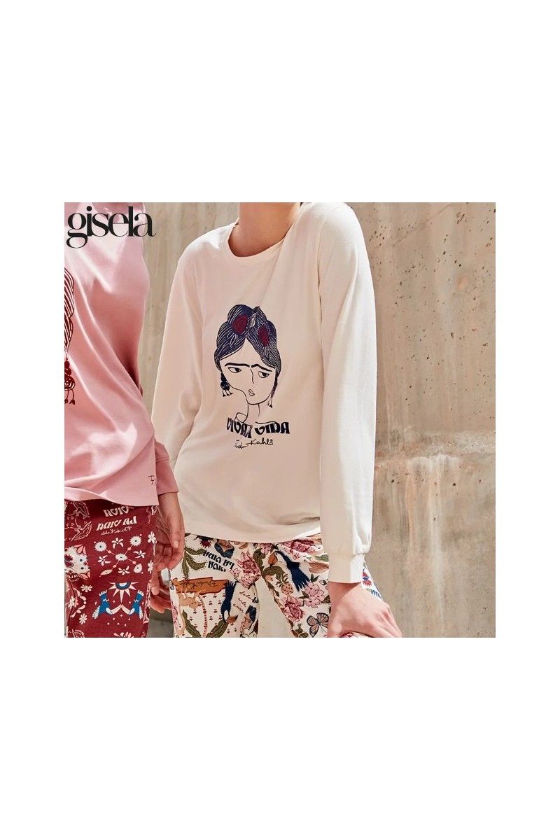 2 20360S GISELA PIJAMA MUJER FRIDA KAHLO 2 20360S GISELA PIJAMA MUJER FRIDA KAHLO