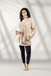 1026-CR LIN BATA MUJER CORALINA MARGARITAS