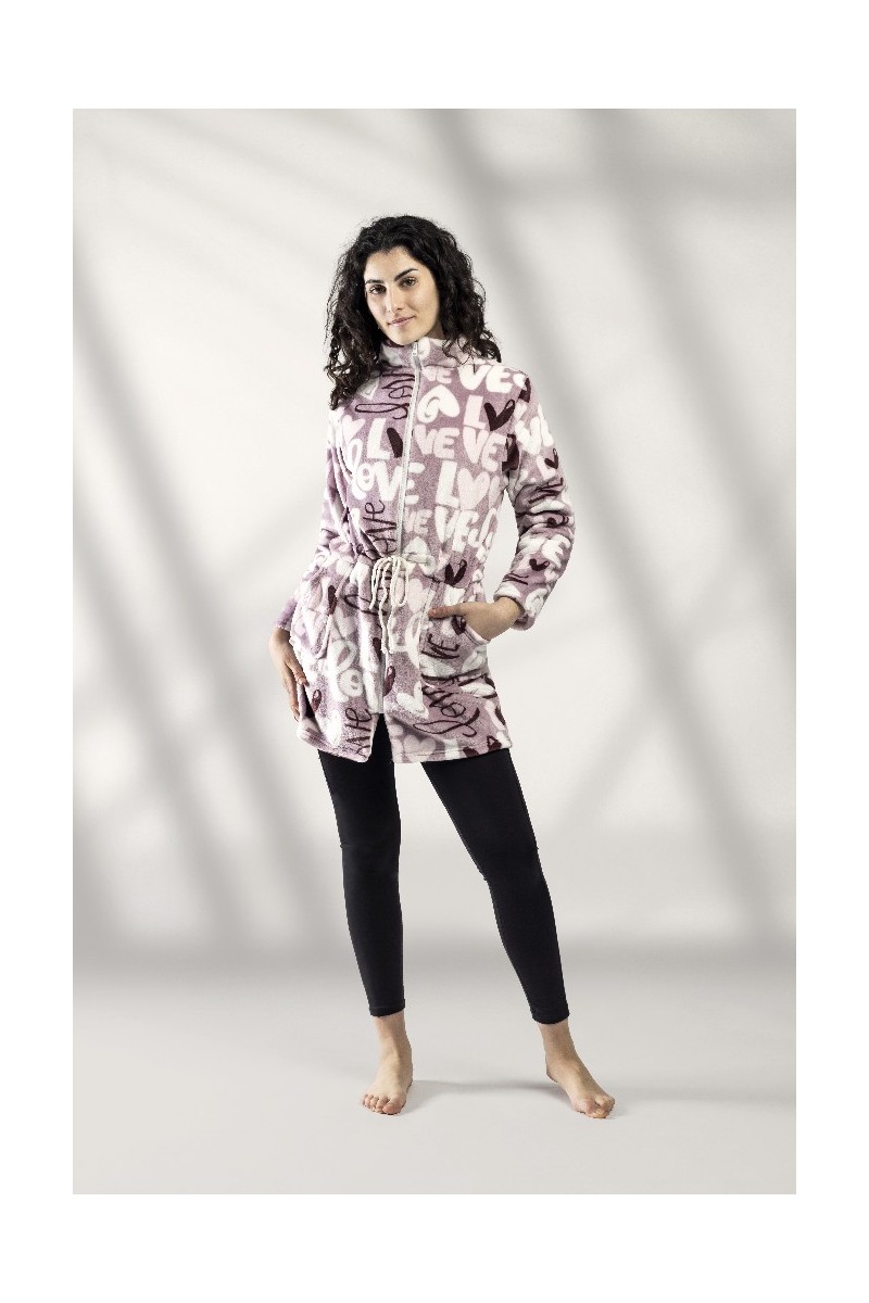 1027-CR LIN BATA MUJER CORALINA LOVE 1027-CR LIN BATA MUJER CORALINA LOVE