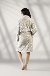 1029 LIN BATA MUJER CORALINA HOJAS