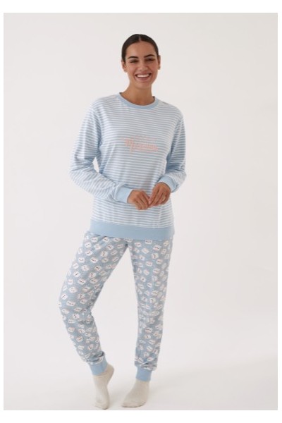 N20062 PROMISE PIJAMA MUJER GOOD MORNING