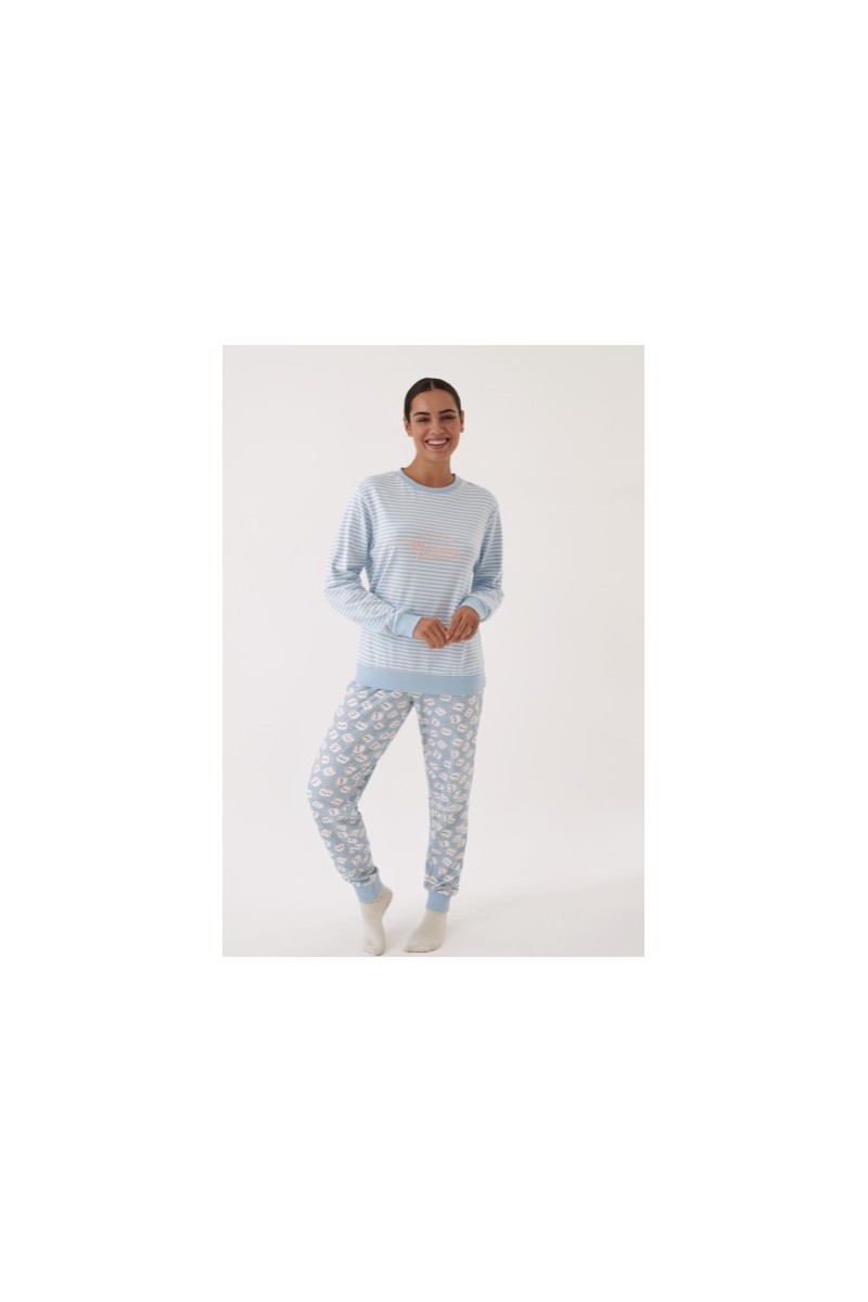 N20062 PROMISE PIJAMA MUJER GOOD MORNING
